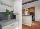 Bright kitchen view featuring updated cabinets and stainless-steel appliances at 436 Avery St, Decatur, GA 30030