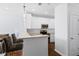 Modern kitchen with white cabinetry, granite countertops, and stainless steel appliances at 10 Perimeter Summit Ne Blvd # 4243, Brookhaven, GA 30319