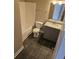 Bathroom featuring tile floors, modern vanity, and a tub with shower at 1012 Riverclift Dr, Covington, GA 30016