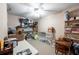 Finished basement space offers ample storage solutions and organization with shelves at 2330 Ivey Oaks Rd, Cumming, GA 30041