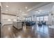 Open concept living room features lots of space, natural light, and hardwood floors at 614 Denali Dr, Mableton, GA 30126