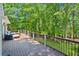 Expansive deck overlooking a lush green lawn, perfect for outdoor entertaining and enjoying the serene natural surroundings at 7530 Heard Rd, Cumming, GA 30041