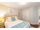 Bedroom with a neutral palette, a window, and a light-colored wood floor at 1012 Rohner Way, Smyrna, GA 30080