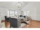 Bright living room with vaulted ceilings, hardwood floors, and plenty of natural light at 1054 Club Ne Pl, Atlanta, GA 30319