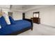 Spacious main bedroom featuring a tray ceiling and neutral carpet at 6170 Wellington Ct, Cumming, GA 30040