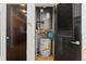 Utility closet featuring hot water tank and HVAC unit at 978 North Ne Ave # 307, Atlanta, GA 30306