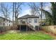 Exterior of home with back deck and backyard at 1171 Eggleston Sw St, Atlanta, GA 30310