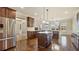 Spacious kitchen featuring stainless steel appliances, a central island and granite countertops at 5669 Casa Blanca Ln, Atlanta, GA 30331