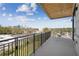 Spacious balcony boasting panoramic city views and modern railings at 675 Drewry Ne St # 201, Atlanta, GA 30306