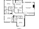 Third floor blueprint with 3 bedrooms, 3 bathrooms, laundry room and WIC at 2953 Kings Walk Ave, Marietta, GA 30062