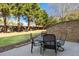 Outdoor patio with a table and chairs, ideal for relaxing or dining at 2953 Kings Walk Ave, Marietta, GA 30062