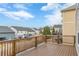 Spacious deck perfect for outdoor entertaining with beautiful views of the community at 3673 Howard Dr, College Park, GA 30337