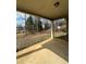 View of the backyard from under the covered back porch at 4373 Trake Way, Ellenwood, GA 30294