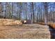 Large fenced backyard featuring a storage shed, and a private setting at 115 Hollybrook Rd, Atlanta, GA 30349