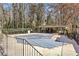 Enjoy this community pool with covered seating and lounge area perfect for relaxing and entertaining at 5153 Roswell Rd # 10, Atlanta, GA 30342