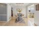 Cozy dining area with stylish table set and view into the office space at 5153 Roswell Rd # 10, Atlanta, GA 30342