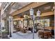 Charming outdoor patio seating area with tables and chairs at a local restaurant at 5153 Roswell Rd # 10, Atlanta, GA 30342