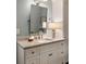 Elegant bathroom with marble countertops, modern fixtures, and ample storage at 2629 Ashford Ne Rd, Brookhaven, GA 30319