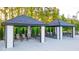 Pair of gazebos offer shaded, semi-private seating near pool or other neighborhood amenities at 310 Aspen Valley Dr, Loganville, GA 30052