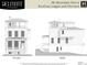 Architectural rendering showing the front and side elevation of the home at 96 Sheridan Dr, Atlanta, GA 30305