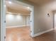 Spacious basement with stained concrete flooring and a walkout to the backyard at 3894 Stone Lake Nw Dr, Kennesaw, GA 30152