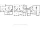 Three-story home floor plans showing layouts for the first, second, and basement levels at 3894 Stone Lake Nw Dr, Kennesaw, GA 30152