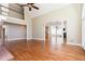 Spacious living room with high ceilings and open floor plan at 3894 Stone Lake Nw Dr, Kennesaw, GA 30152