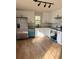 Modern kitchen featuring stainless steel appliances and sleek white cabinetry at 1753 Lee St, Decatur, GA 30035
