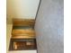 Bedroom features a large carpet and a window overlooking the living spaces at 898 Oak # 3421, Atlanta, GA 30310