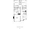 Blueprint of second floor with owner's suite, bedrooms, bathrooms, walk-in closets, and laundry area at 2305 Park Walke Dr, Alpharetta, GA 30009