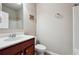 Bathroom includes a sink, toilet, and shower at 615 Ceremony Way, Acworth, GA 30102