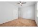 A bright bedroom with a ceiling fan at 615 Ceremony Way, Acworth, GA 30102