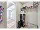 Bright walk-in closet offers ample storage space and a closet system for optimal organization at 615 Ceremony Way, Acworth, GA 30102