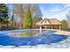 Community pool with a covered area and plenty of space for lounging at 2069 Brightleaf Way # 123, Marietta, GA 30060