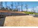 Large backyard with a wooden fence, offering privacy and ample space at 236 Augusta Walk, Canton, GA 30114