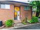 Charming brick home with a unique stained-glass window above the front door at 2570 Bradford Ne Sq, Atlanta, GA 30345