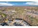 Aerial view of the community showing proximity to shopping centers at 334 Cherokee Station Cir, Woodstock, GA 30188