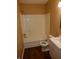 Bathroom with a shower and single sink at 2303 Pine Tree Trl, Atlanta, GA 30349