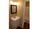 Bathroom with a single sink and mirror at 2303 Pine Tree Trl, Atlanta, GA 30349