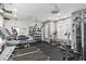 Fitness center featuring modern equipment like treadmills and weight machines at 850 Piedmont Ave # 2102, Atlanta, GA 30308