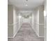 Hallway with neutral carpet, white walls and baseboards, and recessed lighting at 850 Piedmont Ave # 2102, Atlanta, GA 30308