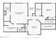 Floor plan illustrating layout of second story bedrooms and primary bathroom at 5792 Village Loop, Fairburn, GA 30213
