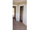 Bedroom with closet and hardwood floors is ready for renovations at 1497 Clermont Ct, Atlanta, GA 30344