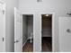 Bathroom with a toilet, shower, and access to other spaces at 6462 Splitpine Ct, Atlanta, GA 30349