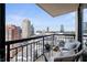 Relaxing balcony showcasing city views with comfortable outdoor seating at 3481 Lakeside Ne Dr # 2207, Atlanta, GA 30326