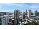 A beautiful cityscape view features multiple high rise residences and businesses at 3481 Lakeside Ne Dr # 2207, Atlanta, GA 30326