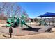 The community playground offers a safe and fun play area for with slides, climbing structures, and more at 2460 Millwater Crossing Xing, Dacula, GA 30019