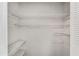 Open closet with wire shelving, offering ample storage space at 307 Adair St # 7-E, Decatur, GA 30030