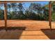 Cleared backyard with room to build or landscape at 554 Presley Farm Pkwy, Rockmart, GA 30153