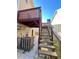 Exterior view of the two-story deck and yard, showing a cozy space at 1418 Brookside Manor Ct, Tucker, GA 30084